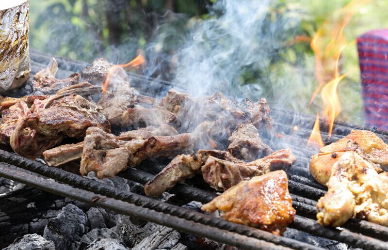 野外烧烤